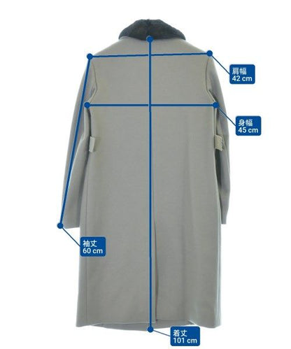 Fendi Coat Gray — view 7