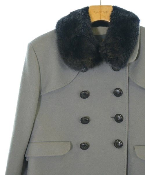Fendi Coat Gray — view 4