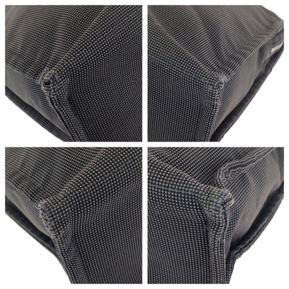 Hermes Her Line Gray Silver Polyamide Polyester Tote — view 3