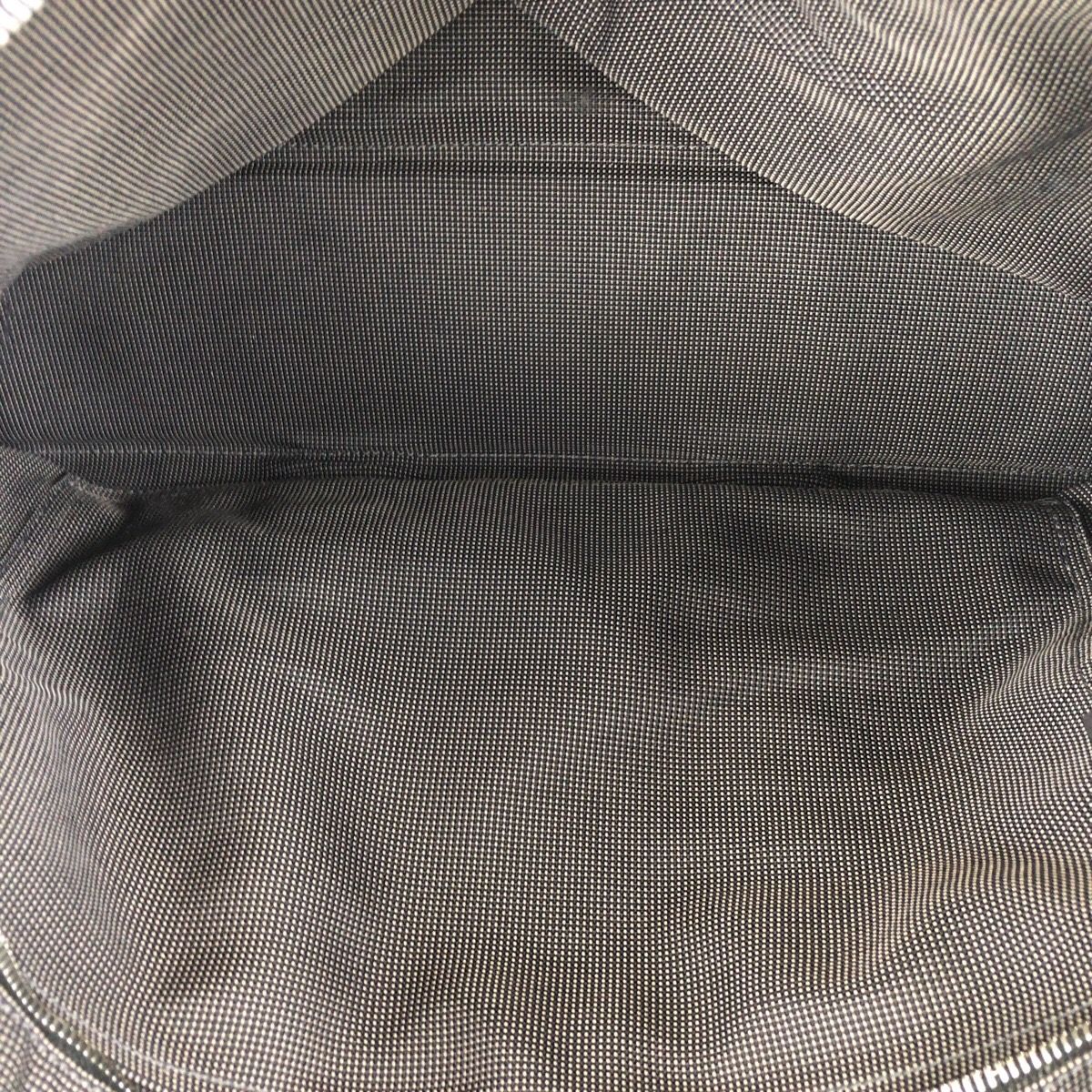 Hermes Her Line Gray Silver Polyamide Polyester Tote — view 8
