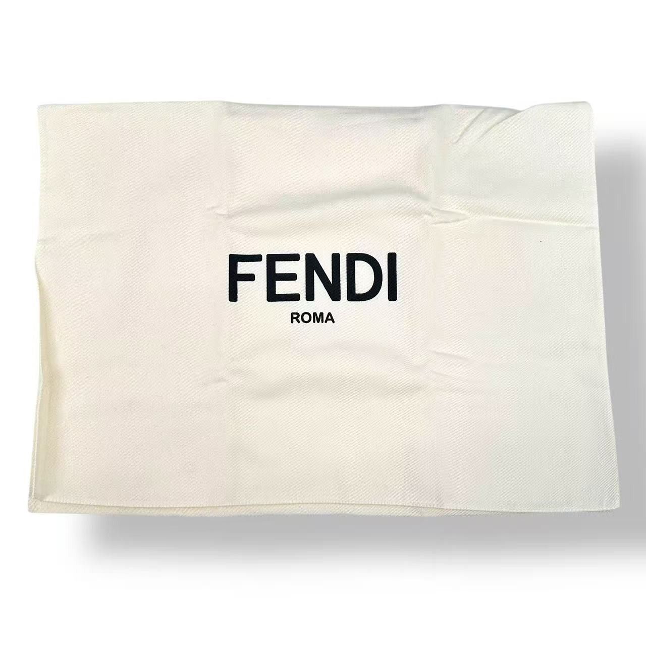 Fendi Zucca Pattern FF Logo Long Sleeve Sweatshirt Black — view 4