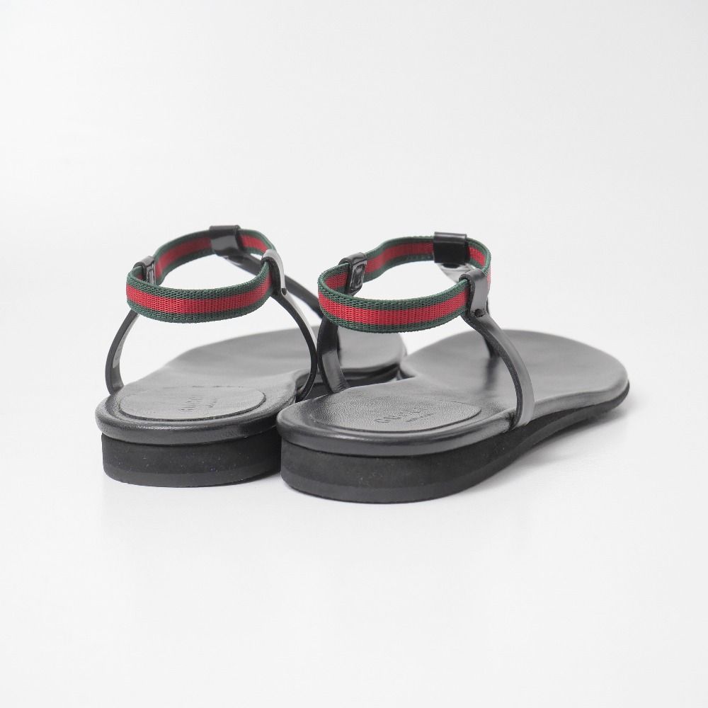 Gucci Sandals 37 Web Line Thong — view 3