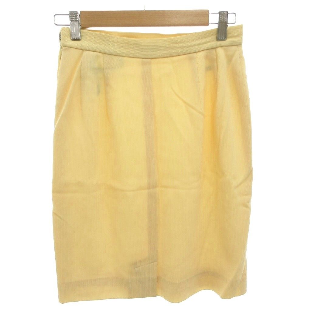 Saint Laurent Suit Jacket & Skirt Set Knee Length 36 Yellow — view 6