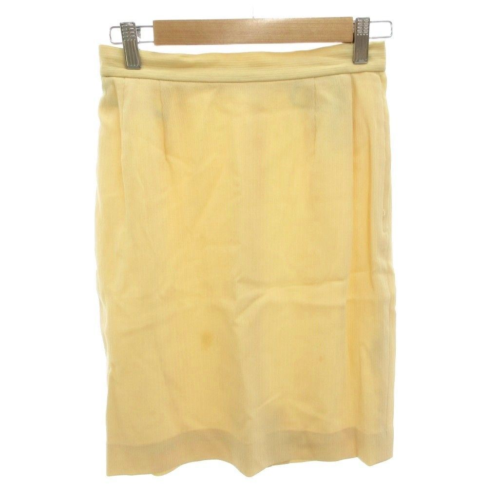 Saint Laurent Suit Jacket & Skirt Set Knee Length 36 Yellow — view 5
