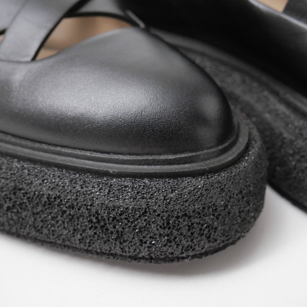 Max Mara Rockballet Loafers 37.5 Strap Thick Sole Platform — view 7