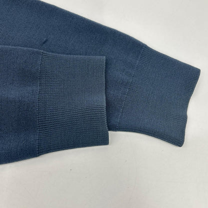 Prada Navy Wool High Neck Pullover Knit 52 Sweater — view 6