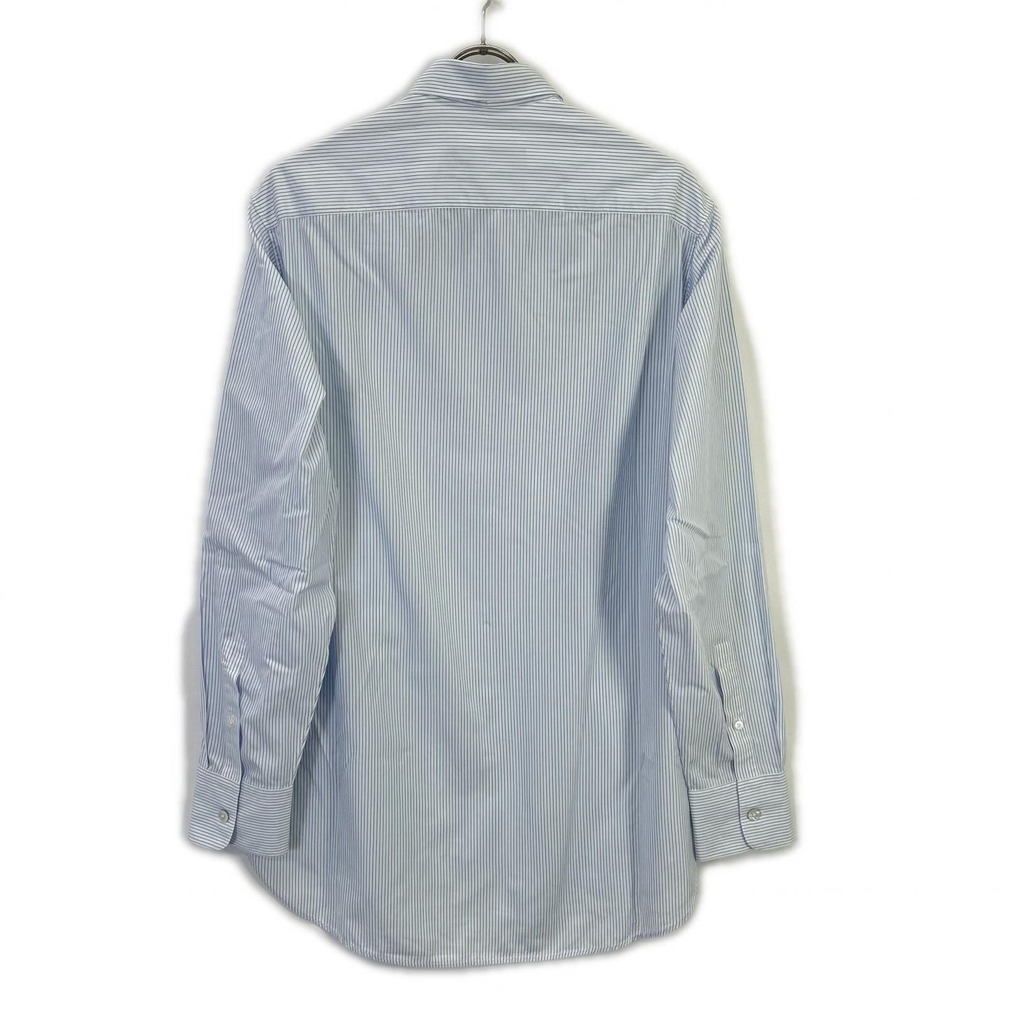 Louis Vuitton Doh Light Blue Cotton Striped Long Sleeve Shirt — view 2