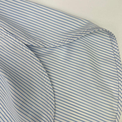 Louis Vuitton Doh Light Blue Cotton Striped Long Sleeve Shirt — view 9