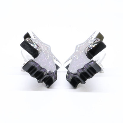 Chanel 17k Rhinestone CC Logo Shooting Star Earring — view 4