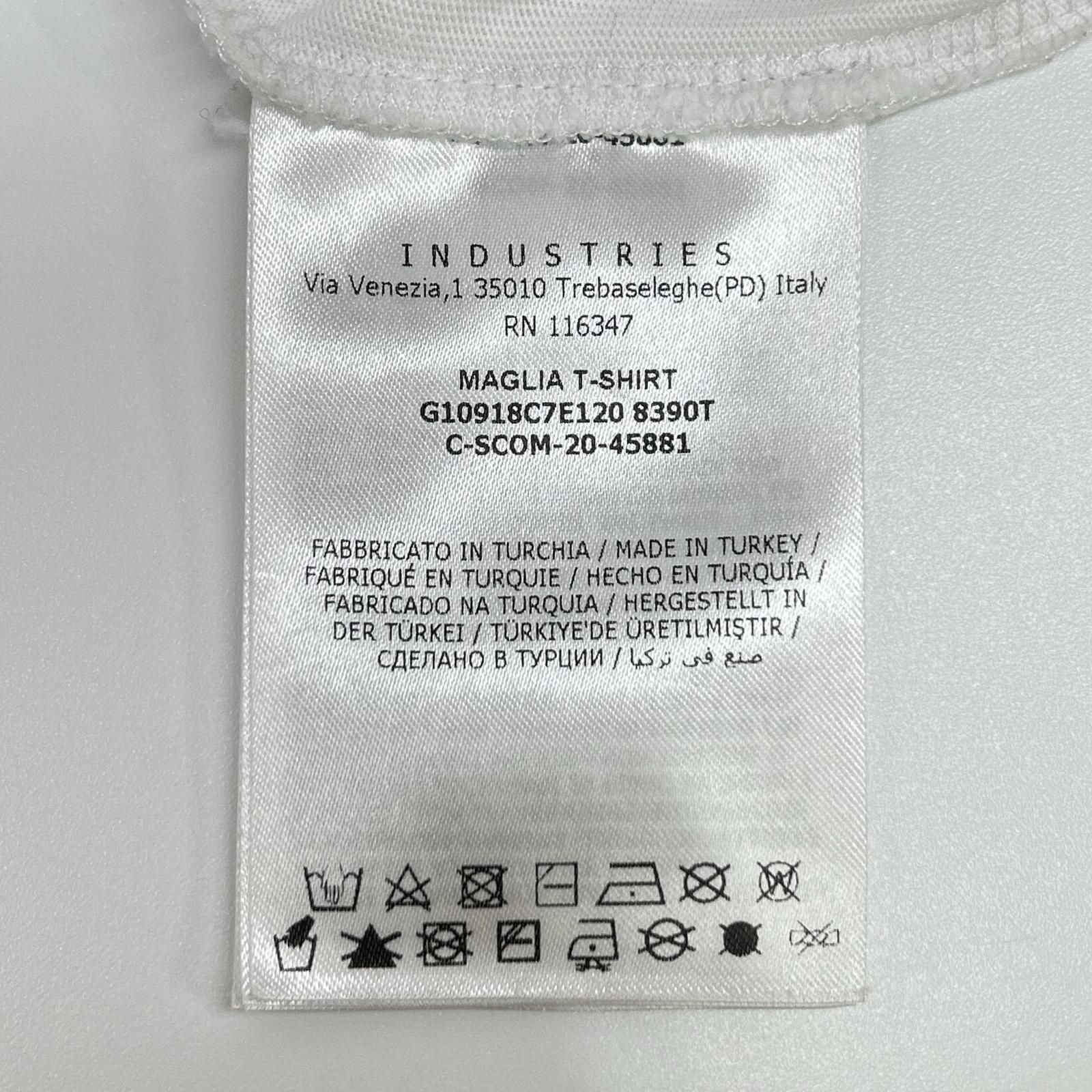 Moncler White Maglia Print T-Shirt XL — view 4