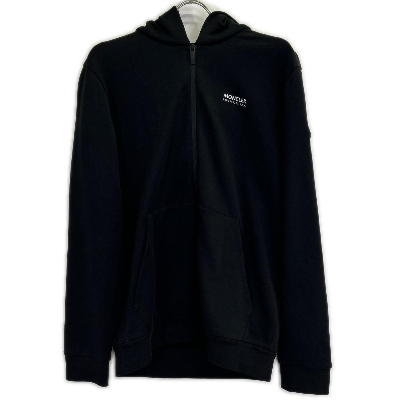 Moncler Maglia Aperta Con Black Zip Up Hoodie