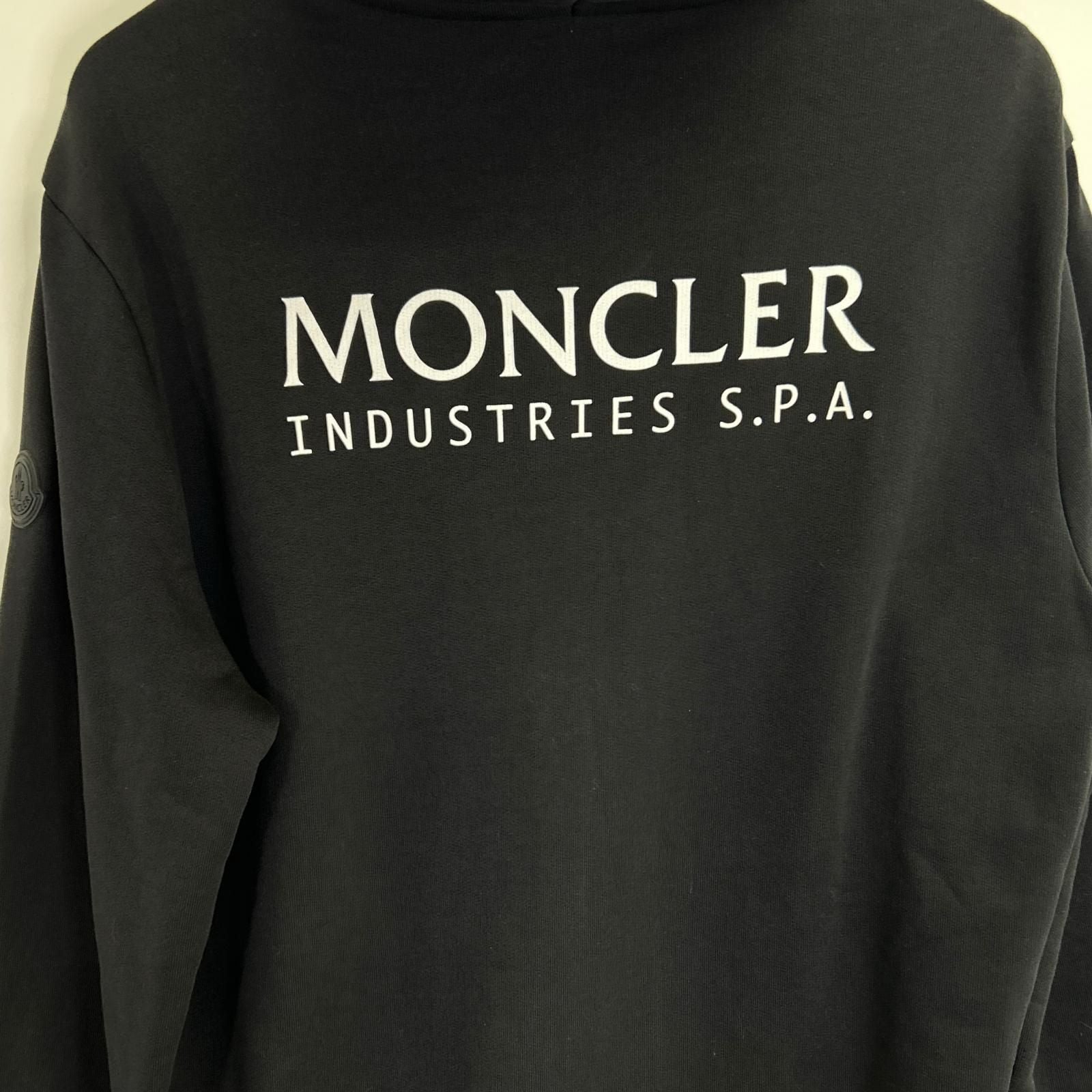 Moncler Maglia Aperta Con Black Zip Up Hoodie — view 3
