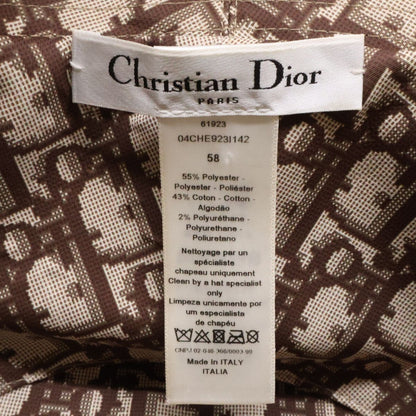 Dior Teddy-d Block Check Reversible Bob Hat 58 — view 7