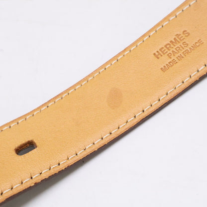 Hermes Buckle I Time Leather 90 Belt — view 9