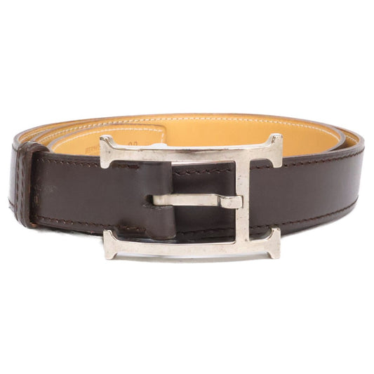 Hermes Buckle I Time Leather 90 Belt