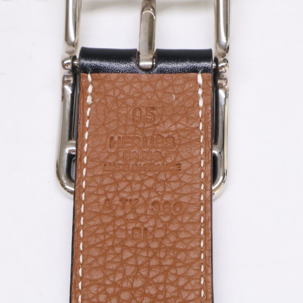 Hermes Cape Cod 32 a Box Calf Veau Togo Reversible 95 — view 8