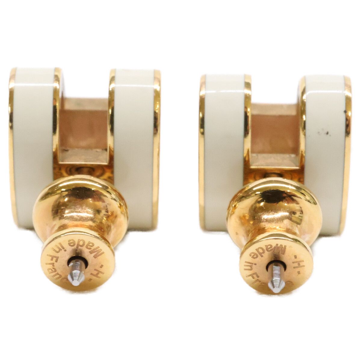 Hermes Pop Earring Gray — view 3