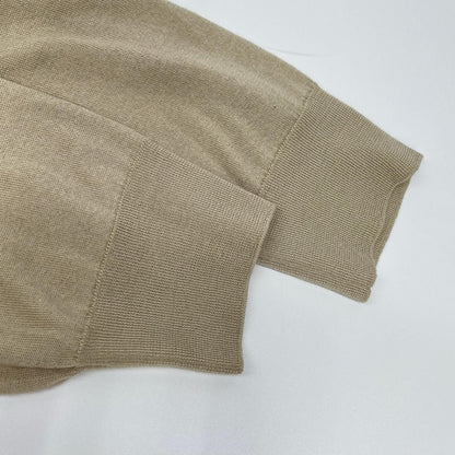 Louis Vuitton Beige Cashmere Silk Knit Cardigan — view 7