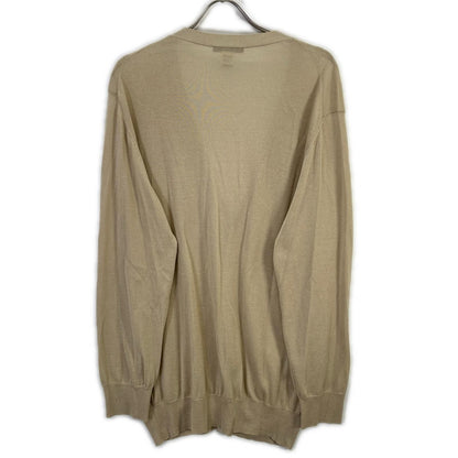 Louis Vuitton Beige Cashmere Silk Knit Cardigan — view 2