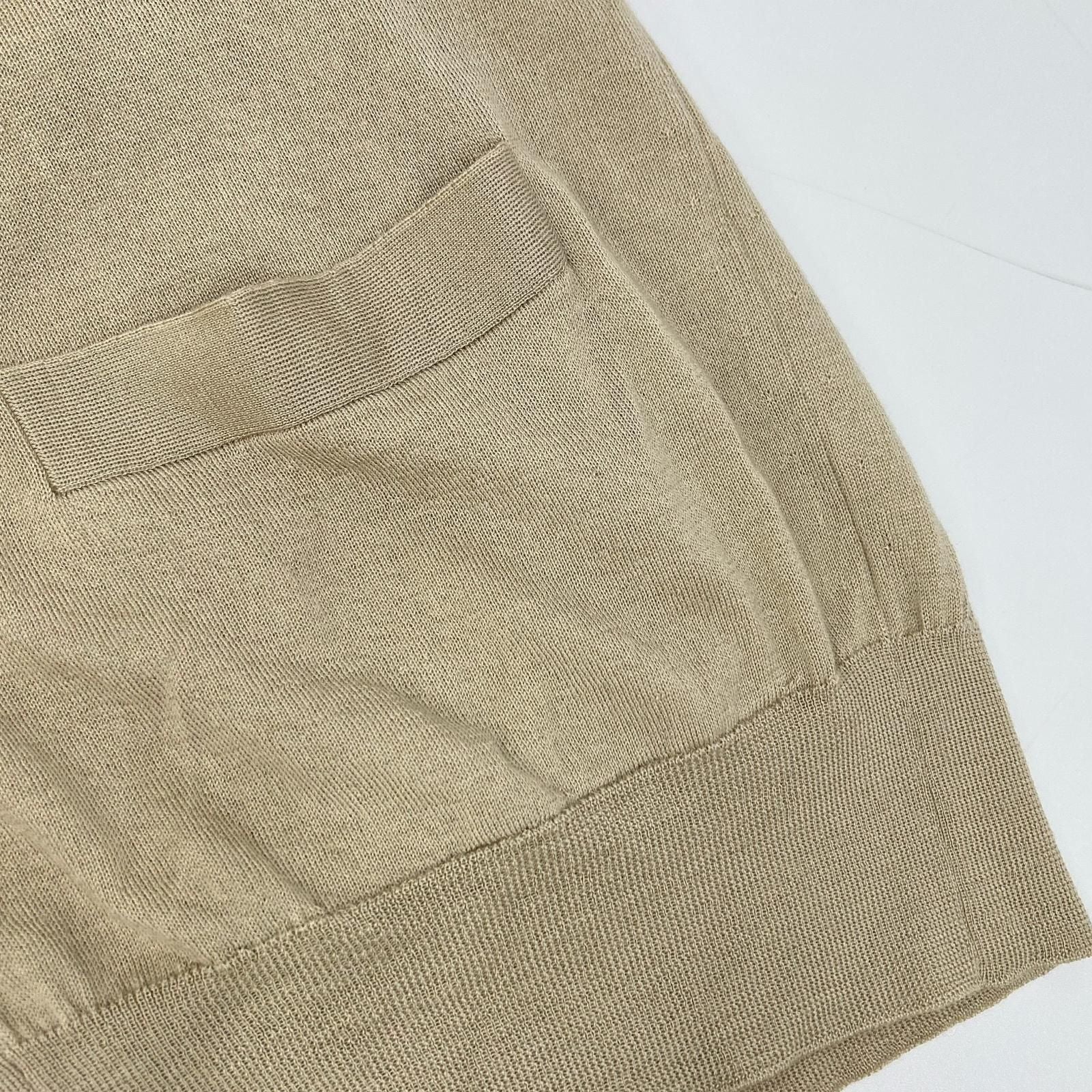 Louis Vuitton Beige Cashmere Silk Knit Cardigan — view 8