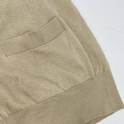 Louis Vuitton Beige Cashmere Silk Knit Cardigan — view 8