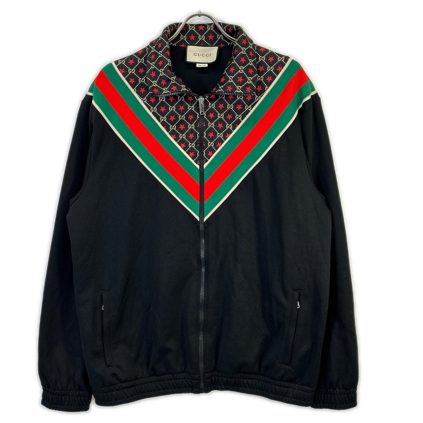 Gucci Black GG Star Polyester Track Jacket