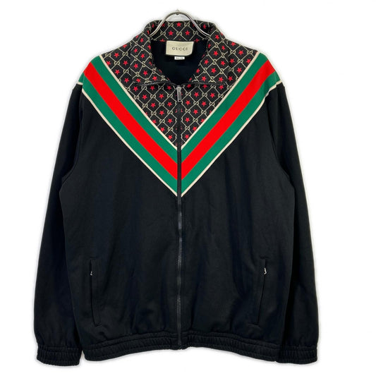 Gucci Black GG Star Polyester Track Jacket