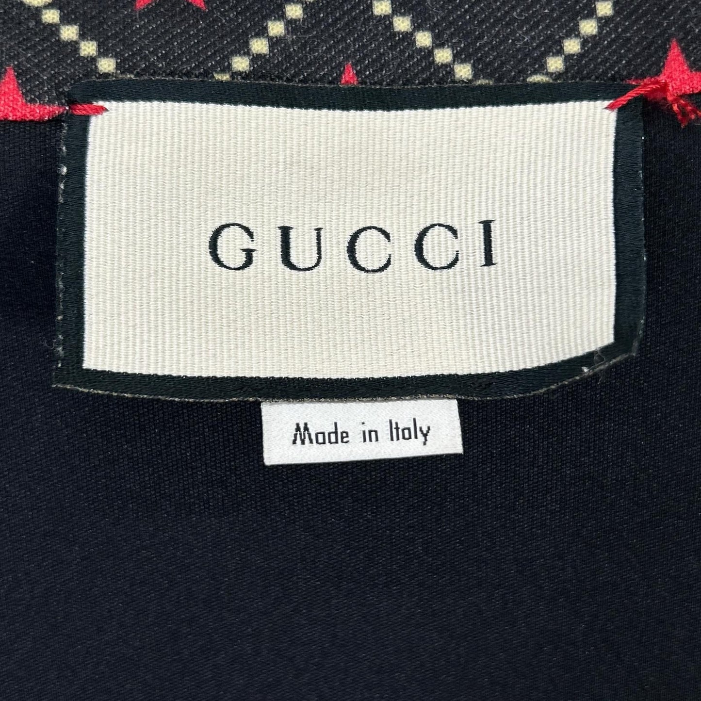 Gucci Black GG Star Polyester Track Jacket — view 4