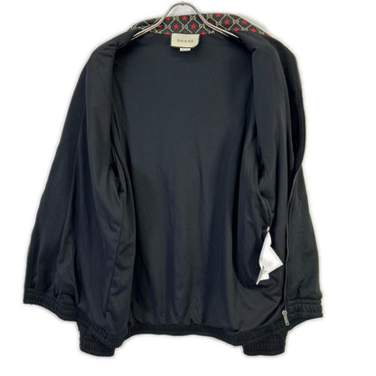 Gucci Black GG Star Polyester Track Jacket — view 3