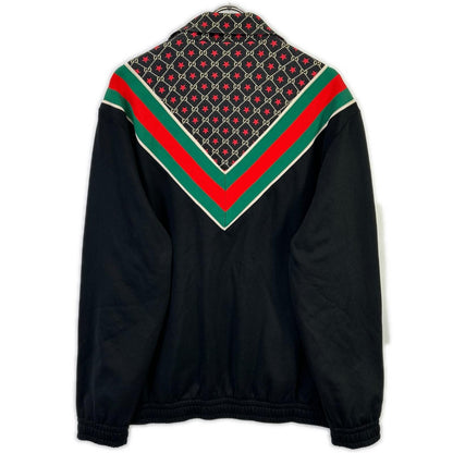 Gucci Black GG Star Polyester Track Jacket — view 2