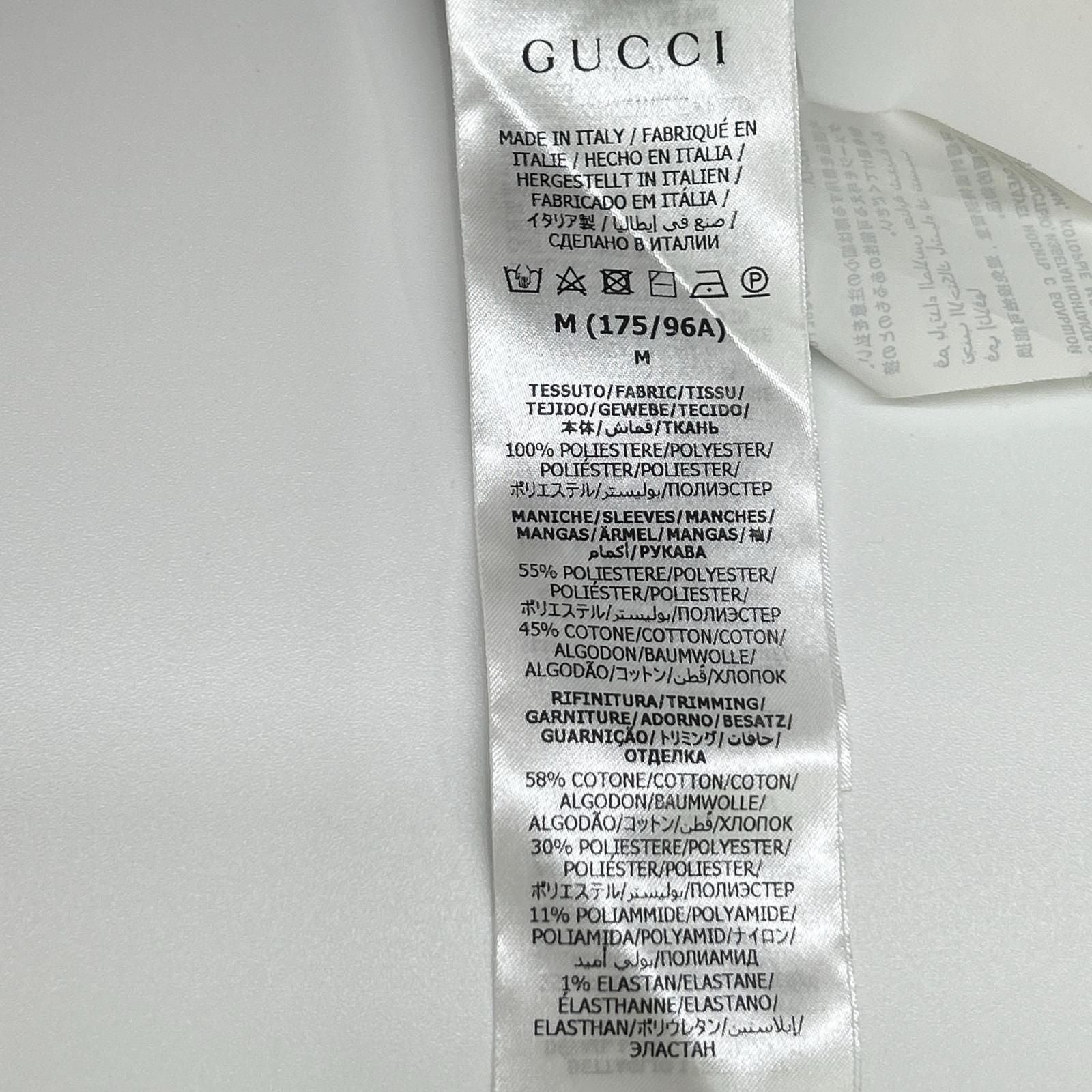 Gucci Navy Yellow GG Logo Jacquard Pullover Hoodie — view 4