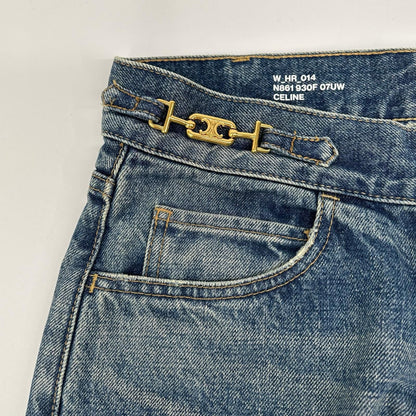 Celine Macadam Margaret Denim Jeans — view 8