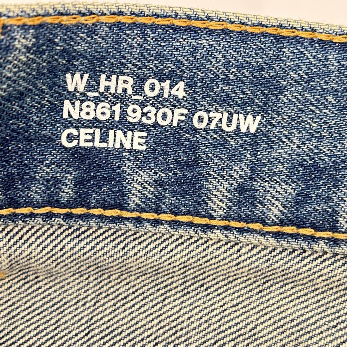 Celine Macadam Margaret Denim Jeans — view 3