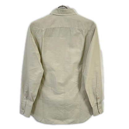Loro Piana Beige Cotton Linen Andre Shirt — view 2