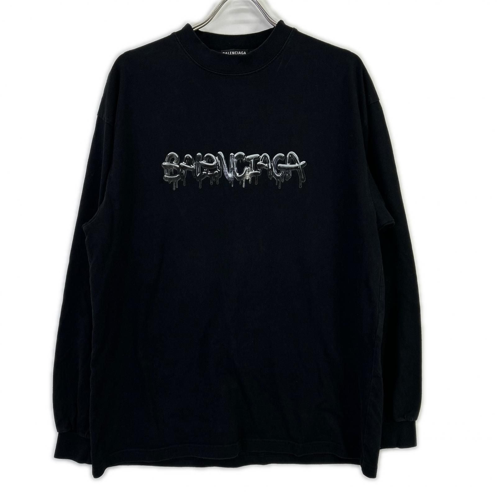 Balenciaga Slime Logo Graphic Over Top XS