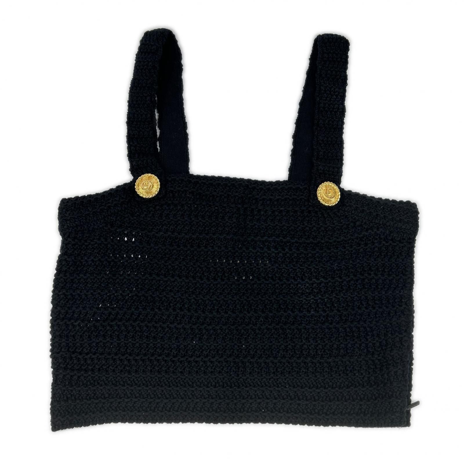 Gucci Black Knit Camisole XS