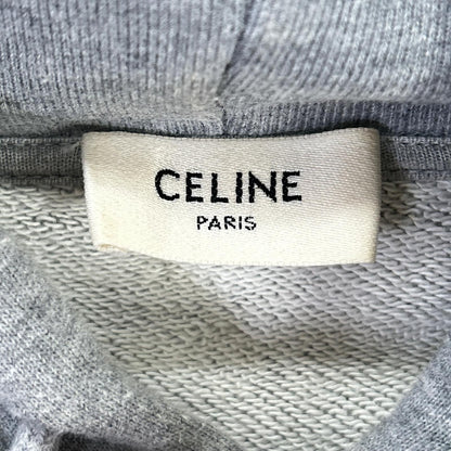 Celine Gray Logo Print Sweatshirt Hoodie XXL — view 3