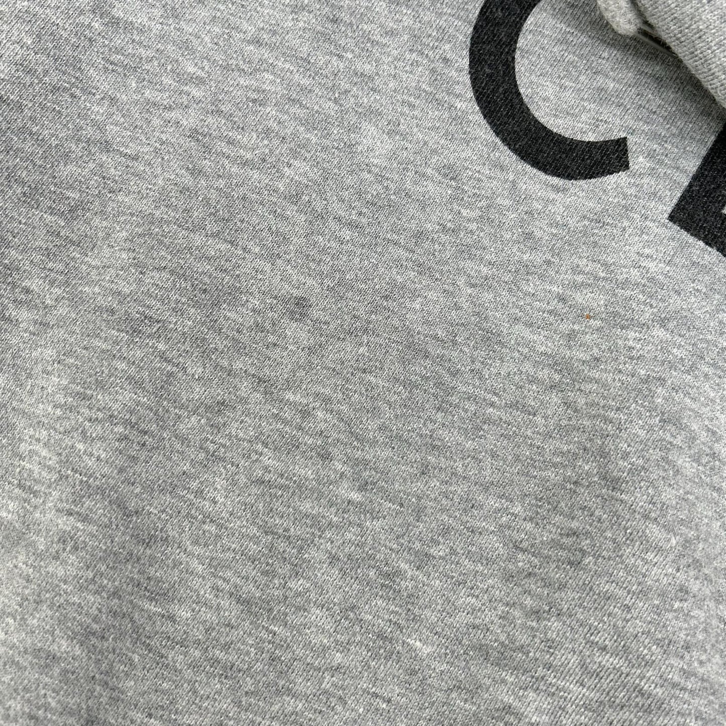 Celine Gray Logo Print Sweatshirt Hoodie XXL — view 7