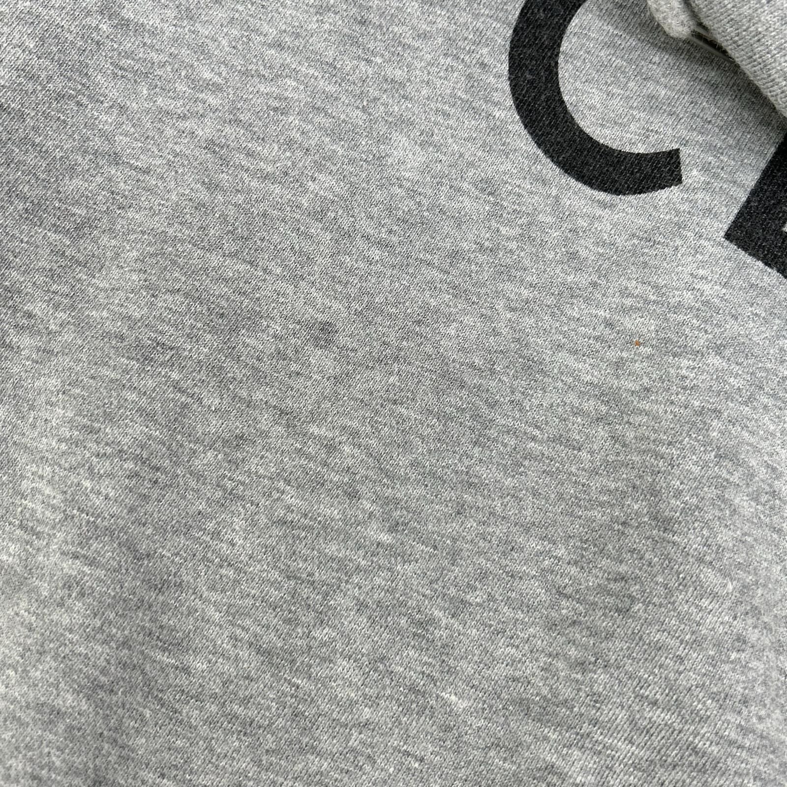 Celine Gray Logo Print Sweatshirt Hoodie XXL — view 7