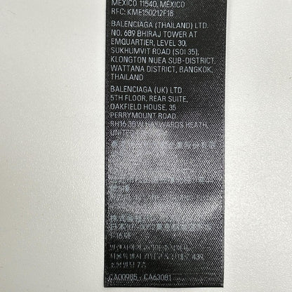 Balenciaga Back Logo Distressed Long Sleeve T-Shirt — view 4