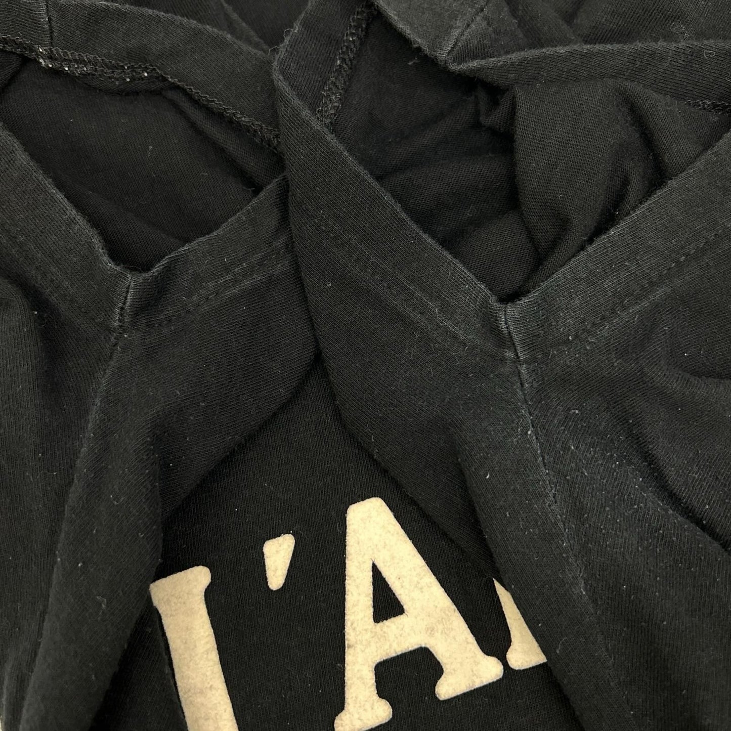 Dior Boutique Black Cotton Adore Logo Neck Sleeveless Top 40 — view 7