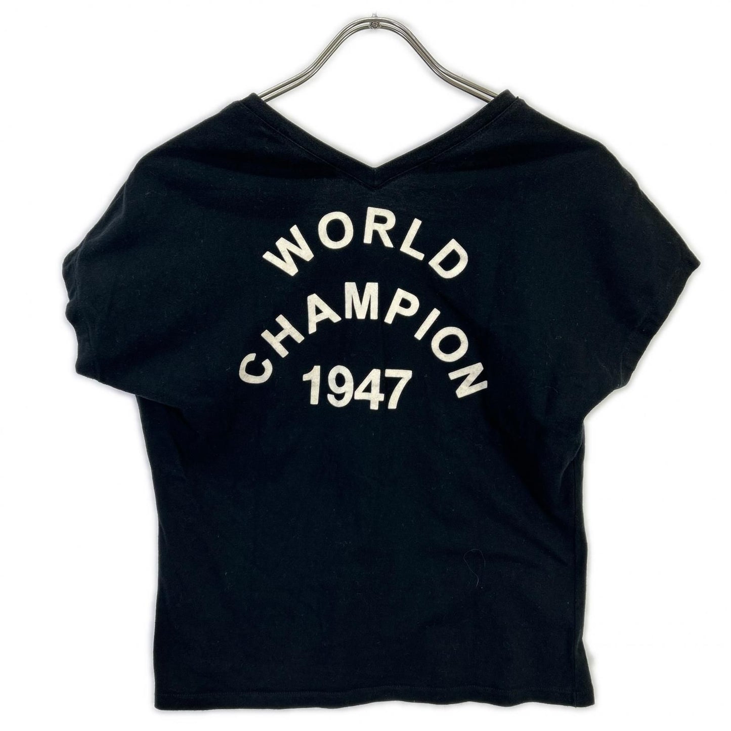Dior Boutique Black Cotton Adore Logo Neck Sleeveless Top 40 — view 2