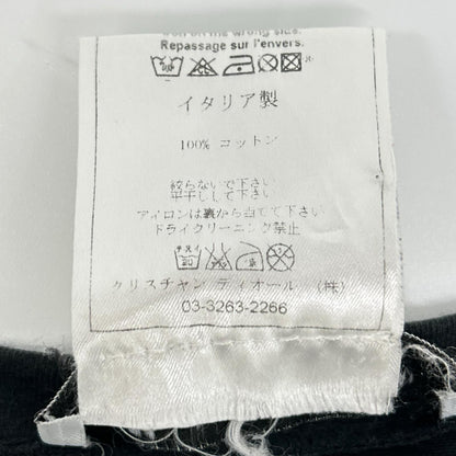 Dior Boutique Black Cotton Adore Logo Neck Sleeveless Top 40 — view 4