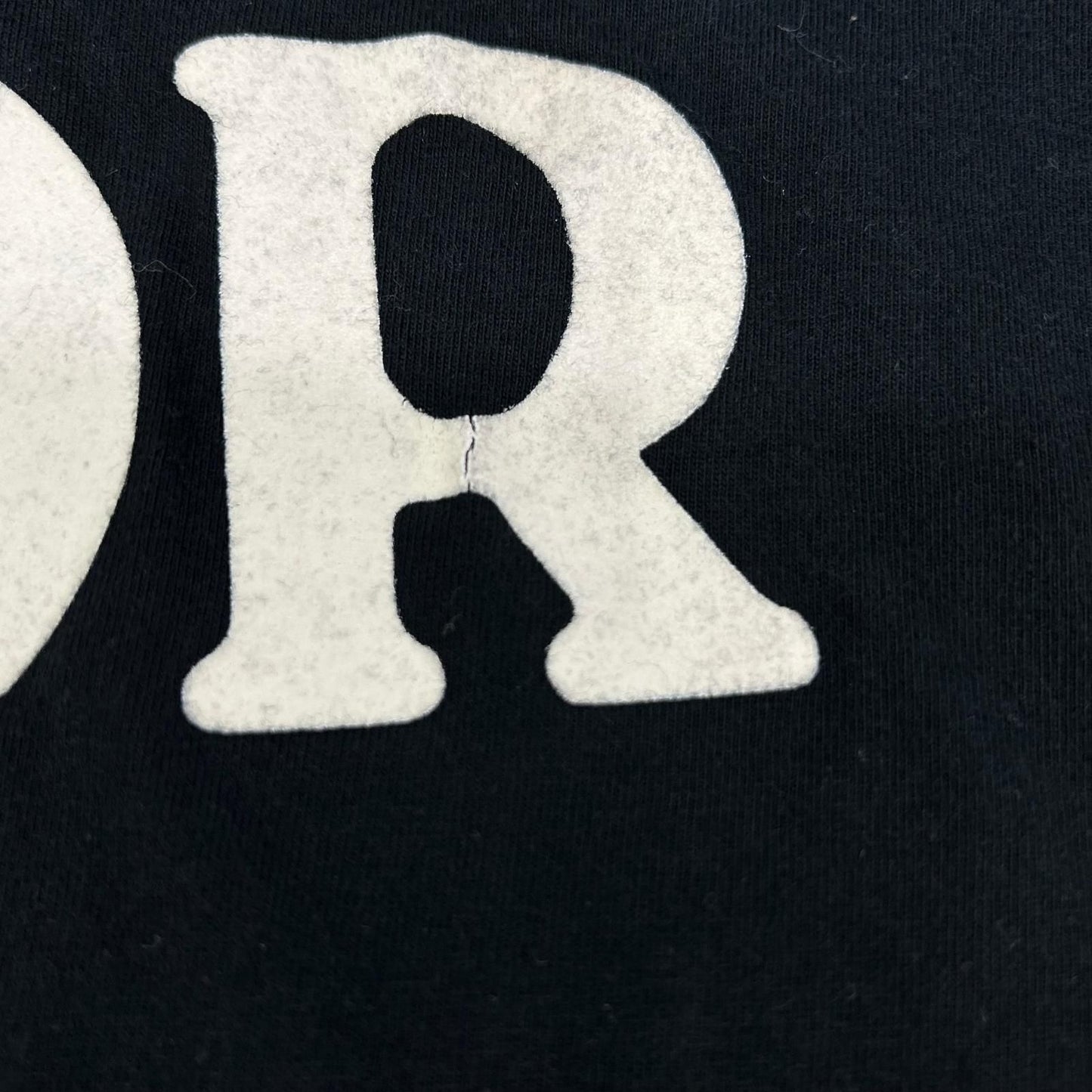 Dior Boutique Black Cotton Adore Logo Neck Sleeveless Top 40 — view 8