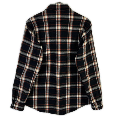 Celine Wool Twill Multicolor Check Loose Shirt 38 — view 2