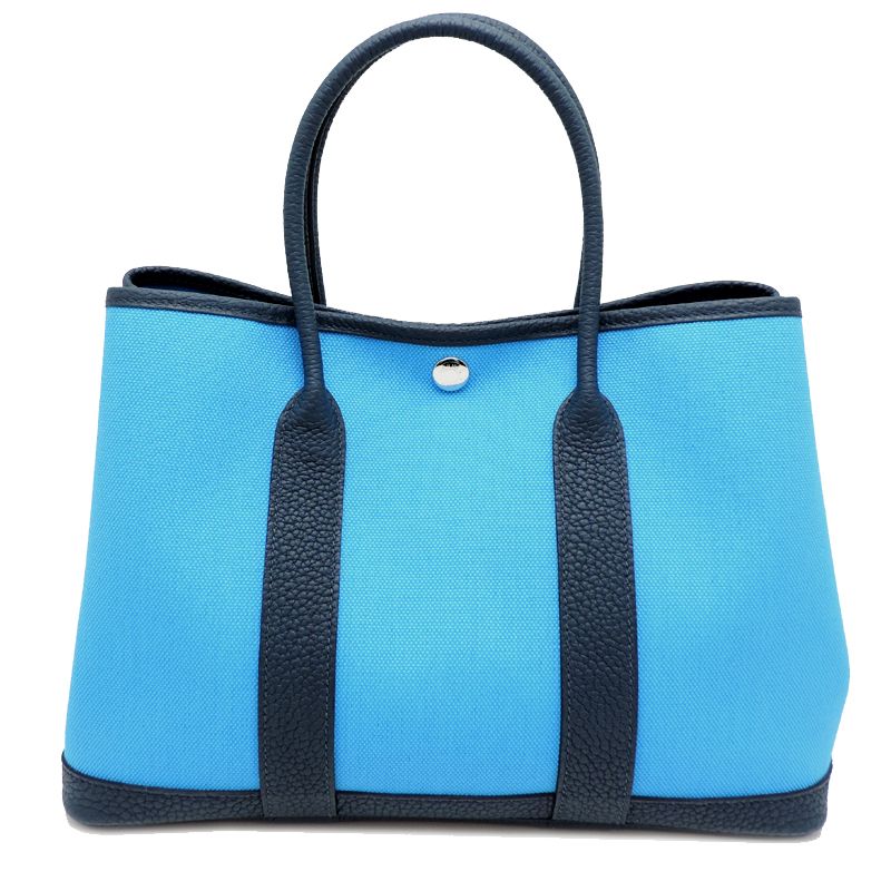 Hermes Tote Blue — view 2