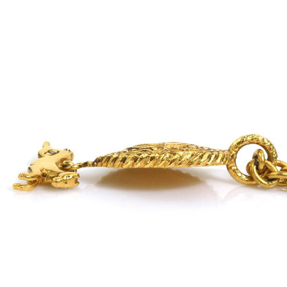 Chanel Necklace CC Logo — view 3