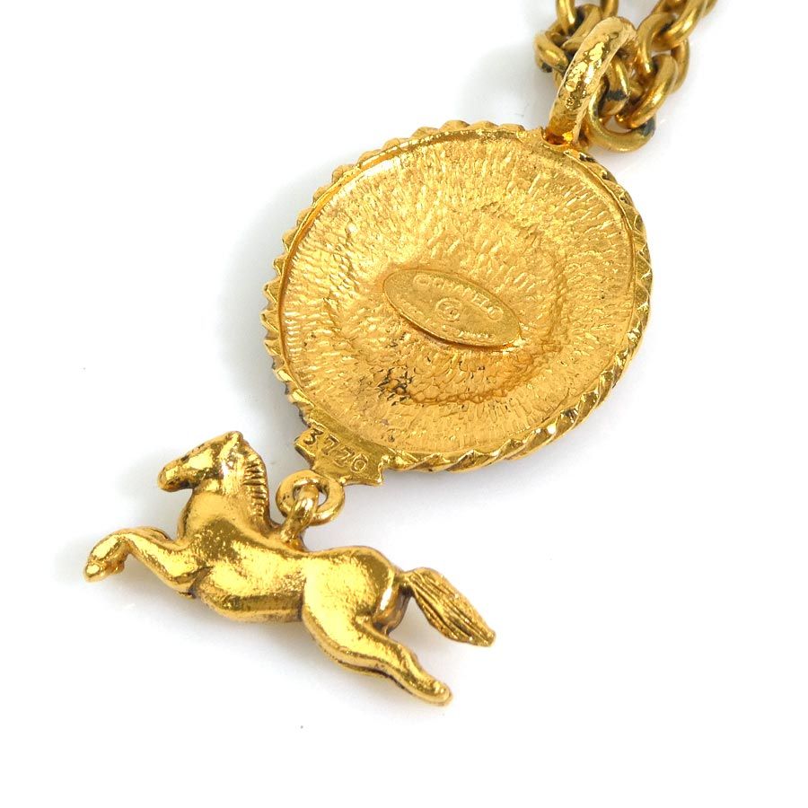 Chanel Necklace CC Logo — view 4
