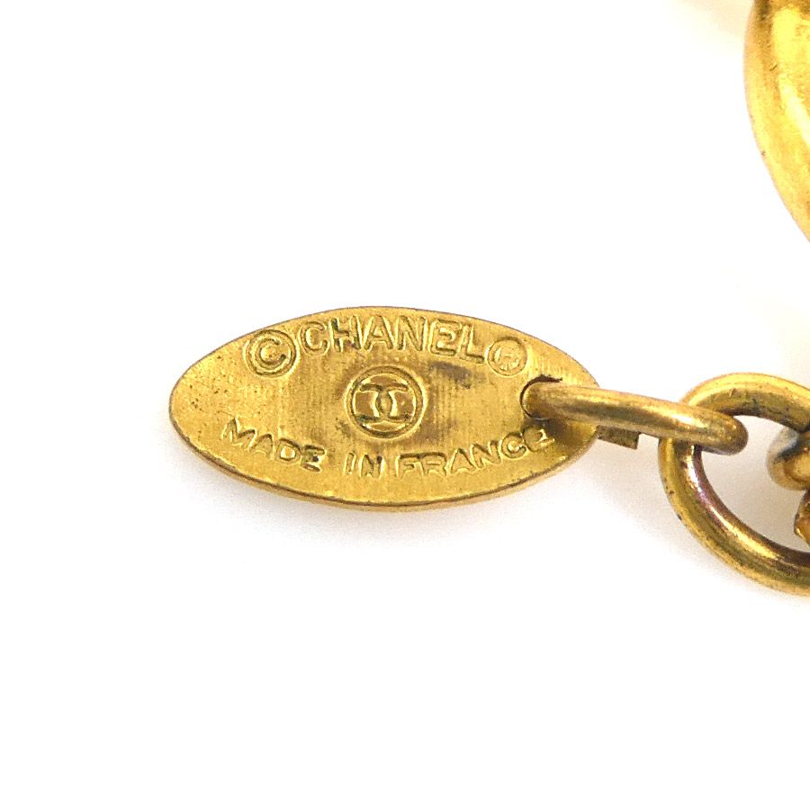 Chanel Necklace CC Logo — view 7