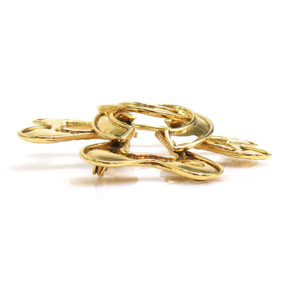 Chanel Brooch CC Logo — view 3